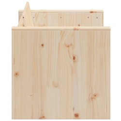 Canapé de jardin 2 places 134x60x62 cm bois de pin massif 536040536040