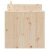 Canapé de jardin 2 places 134x60x62 cm bois de pin massif 536040536040