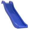 Toboggan de jeu bleu 175x38x23 cm polypropylène 536044536044