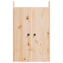 Portes de cuisine d'extérieur MEPPEL 2pcs 50x9x82cm bois de pin massif 536046536046