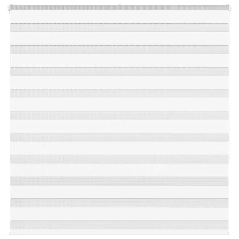 Store zèbre blanc 150x150 cm largeur du tissu 145,9cm polyester 536048536048