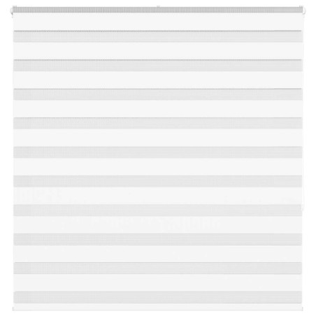 Store zèbre blanc 150x150 cm largeur du tissu 145,9cm polyester 536048536048