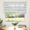 Store zèbre blanc 150x150 cm largeur du tissu 145,9cm polyester 536048536048