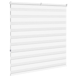 Store zèbre blanc 150x150 cm largeur du tissu 145,9cm polyester 536048536048