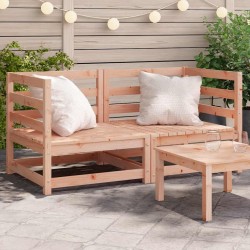 Canapés d'angle de jardin 2 pcs 70x70x67 cm bois massif douglas 536051536051