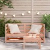 Canapés d'angle de jardin 2 pcs 70x70x67 cm bois massif douglas 536051536051