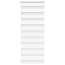 Store zèbre blanc 65x100 cm largeur du tissu 60,9 cm polyester 536071536071