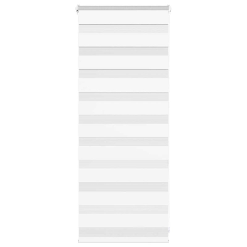 Store zèbre blanc 65x100 cm largeur du tissu 60,9 cm polyester 536071536071