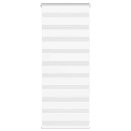 Store zèbre blanc 65x100 cm largeur du tissu 60,9 cm polyester 536071536071