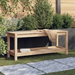 Banc de jardin 108x35x45 cm bois massif de pin 536079536079