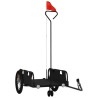 Remorque de vélo noir tissu oxford et fer 536080536080