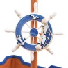 Bac à sable bateau pirate Bois de sapin 190x94,5x101 cm 536085536085