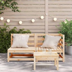 Canapé de jardin 2 places bois de pin massif 536086536086