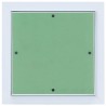Panneau d'Accès Vert et Argent 30 x 30 cm Aluminium et Plâtre 536099536099