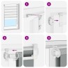 Store zèbre beige marbré largeur du tissu 150,9 cm polyester 536101536101
