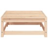 Repose-pied de jardin 70x70x30 cm bois de pin massif 536102536102