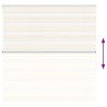 Store zèbre beige marbré largeur du tissu 140,9 cm polyester 536116536116