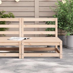 Canapé de jardin sans accoudoirs 70x70x67 cm bois de pin massif 536128536128