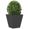 Jardinière noir 30x30x30 cm acier 536129536129