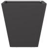 Jardinière noir 30x30x30 cm acier 536129536129