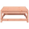 Repose-pied de jardin 70x70x30 cm massif de douglas 536133536133