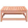 Repose-pied de jardin 70x70x30 cm massif de douglas 536133536133