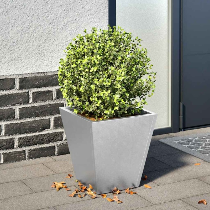 Jardinière 30x30x30 cm acier galvanisé 536139536139