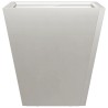 Jardinière 30x30x30 cm acier inoxydable 536143536143