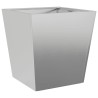 Jardinière 40x40x40 cm acier inoxydable 536149536149