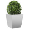 Jardinière 40x40x40 cm acier inoxydable 536149536149