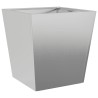 Jardinière 40x40x40 cm acier inoxydable 536149536149