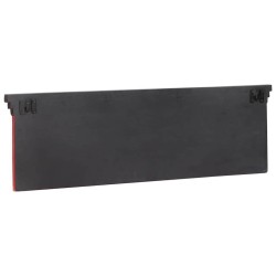 Porte-manteau Noir 80 x 25 x 2 cm Bois de mangue massif 536150536150