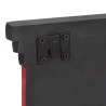 Porte-manteau Noir 80 x 25 x 2 cm Bois de mangue massif 536150536150