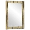 Miroir de salle de bain avec miroir Marron 70 x 50 x 2,5 cm 536151536151