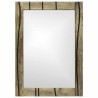 Miroir de salle de bain avec miroir Marron 70 x 50 x 2,5 cm 536151536151