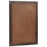 Miroir de salle de bain Montage mural Marron 70 x 50 x 2,5 cm 536153536153