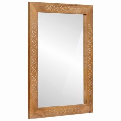 Miroir de salle de bain Marron Clair 70 x 50 x 2,5 cm 536154536154