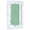 Panneau d'Accès Vert et Argent 30 x 45 cm Aluminium et Plâtre 536157536157