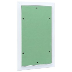 Panneau d'Accès Vert et Argent 30 x 45 cm Aluminium et Plâtre 536157536157