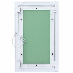 Panneau d'Accès Vert et Argent 30 x 45 cm Aluminium et Plâtre 536157536157