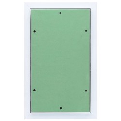 Panneau d'Accès Vert et Argent 30 x 45 cm Aluminium et Plâtre 536157536157