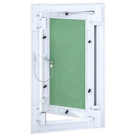 Panneau d'Accès Vert et Argent 20 x 35 cm Aluminium et Plâtre 536158536158