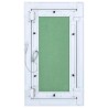 Panneau d'Accès Vert et Argent 20 x 35 cm Aluminium et Plâtre 536158536158