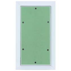 Panneau d'Accès Vert et Argent 20 x 35 cm Aluminium et Plâtre 536158536158