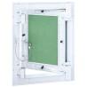 Panneau d'Accès Vert et Argent 25 x 30 cm Aluminium et Plâtre 536159536159