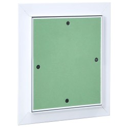 Panneau d'Accès Vert et Argent 25 x 30 cm Aluminium et Plâtre 536159536159