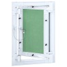 Panneau d'Accès Vert et Argent 25 x 35 cm Aluminium et Plâtre 536160536160