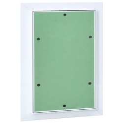 Panneau d'Accès Vert et Argent 25 x 35 cm Aluminium et Plâtre 536160536160