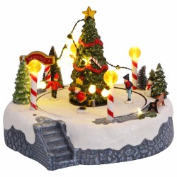 Décoration de village de Noël Multicolore 22 x 21,5 x 17 cm 536161536161
