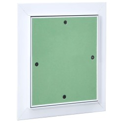 Panneau d'Accès Vert et Argent 20 x 25 cm Aluminium et Plâtre 536162536162